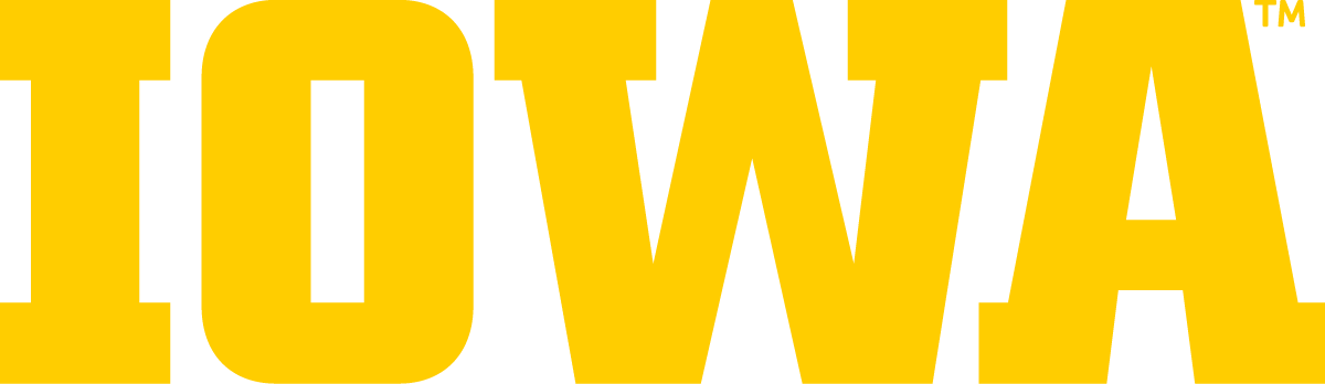 yellow University of Iowa Logo